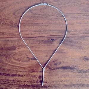 Made in Italy • 925 Sterling Y Necklace